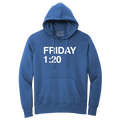 FRIDAY 1:20. (HOODED SWEATSHIRT) - OBVIOUS SHIRTS