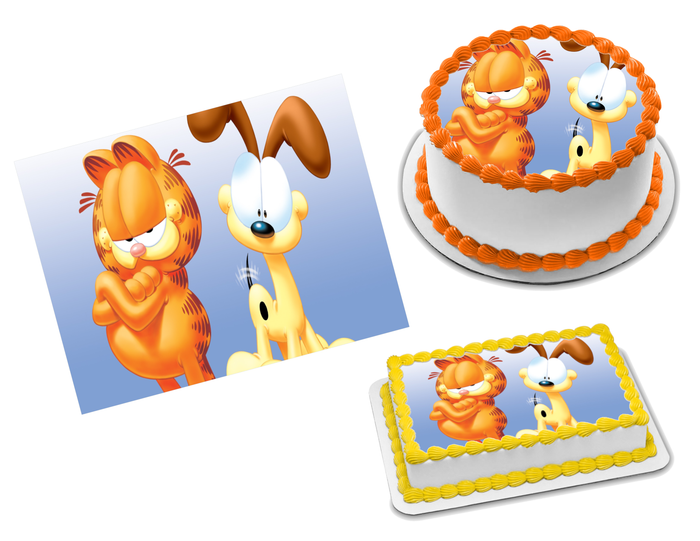 Garfield Odie Edible Image Frosting Sheet #75 Topper (70+ sizes)