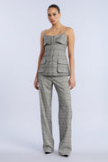 Glen Plaid Pant