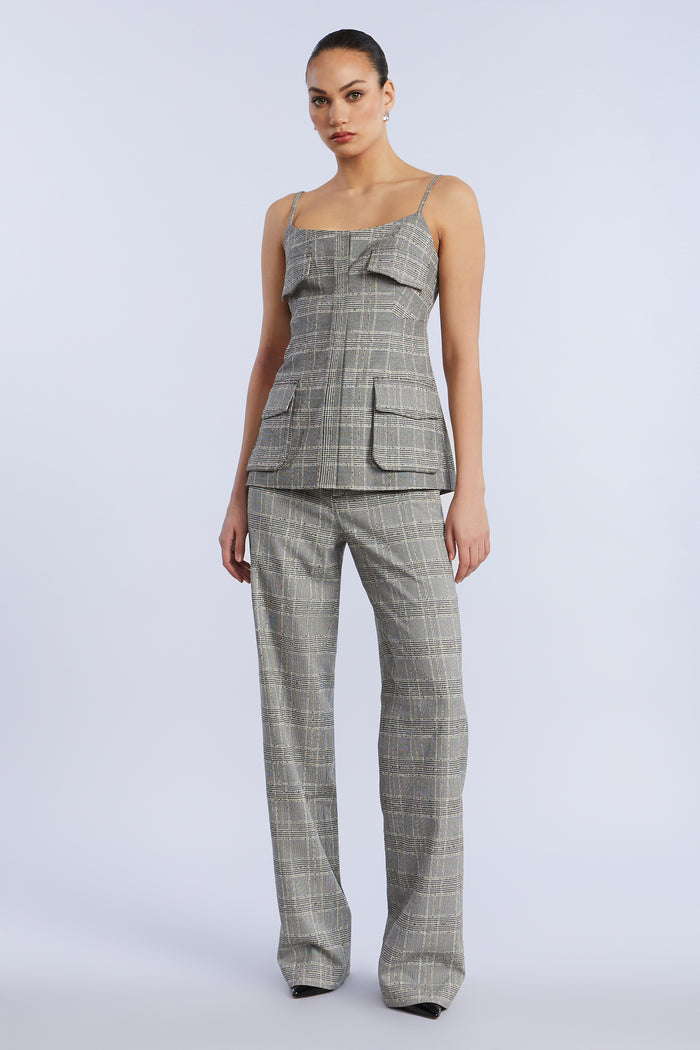 Glen Plaid Pant