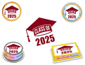 Graduation Edible Image Frosting Sheet #24M (80+ sizes)