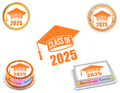 Graduation Edible Image Frosting Sheet #24O (80+ sizes)