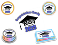 Graduation Edible Image Frosting Sheet #25B (80+ sizes)