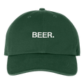 GREEN BEER DAD HAT. - OBVIOUS SHIRTS