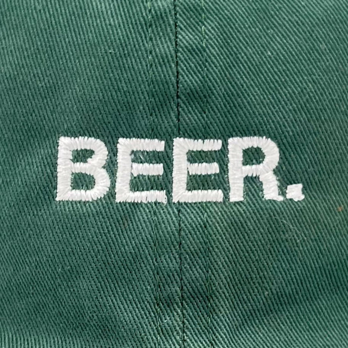 GREEN BEER DAD HAT. - OBVIOUS SHIRTS