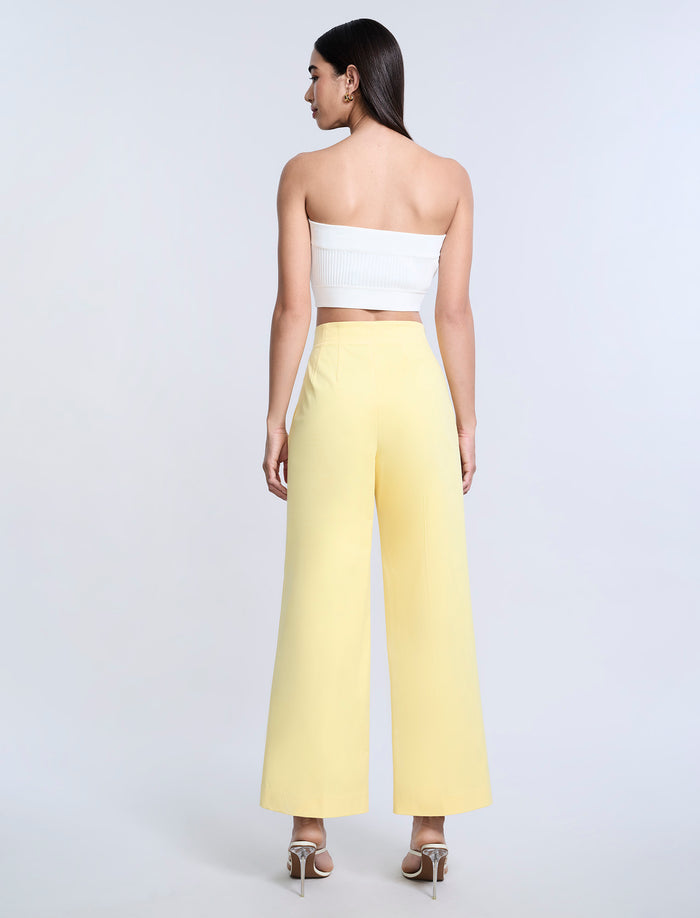 High Waist Cropped Pant