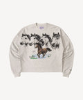 HORSE TEE T-Shirts X-SMALL / HEATHER GREY - BRUT Clothing