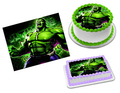 Hulk Edible Image Frosting Sheet #21 (70+ sizes)