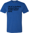 I'M AT A DEPAUL BASKETBALL GAME RIGHT NOW. - OBVIOUS SHIRTS