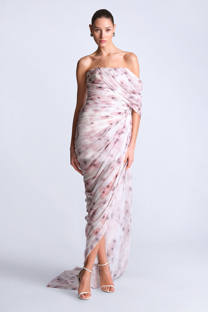 Isabella Printed Gown