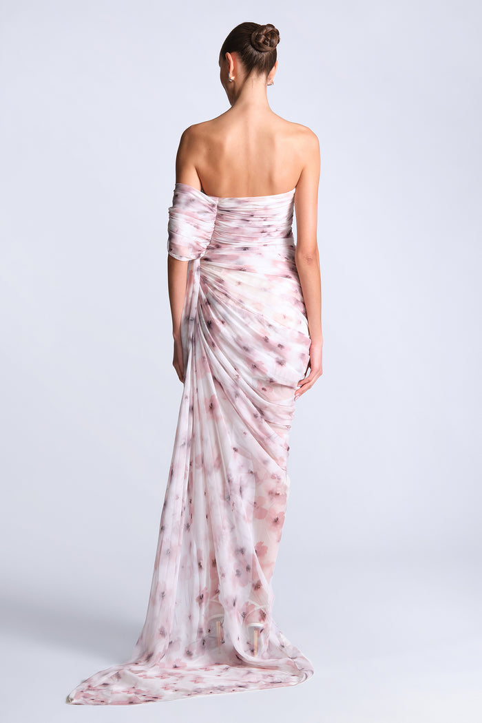 Isabella Printed Gown