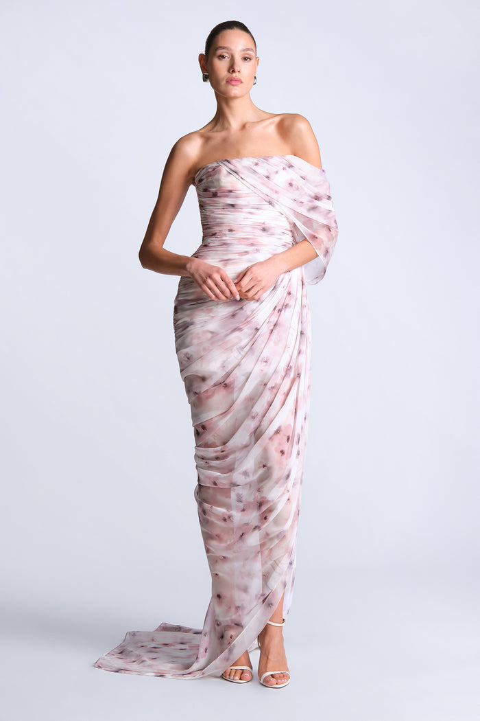 Isabella Printed Gown