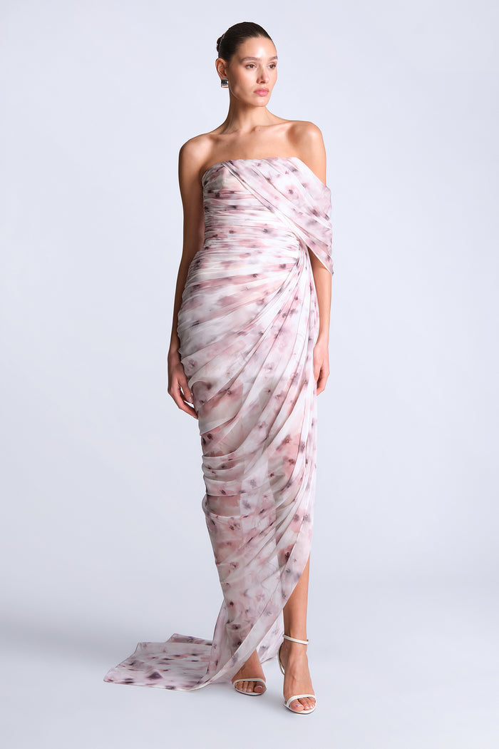 Isabella Printed Gown