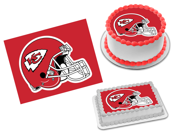 Kansas City Chiefs Edible Image  Frosting Sheet #21 (70+ sizes)