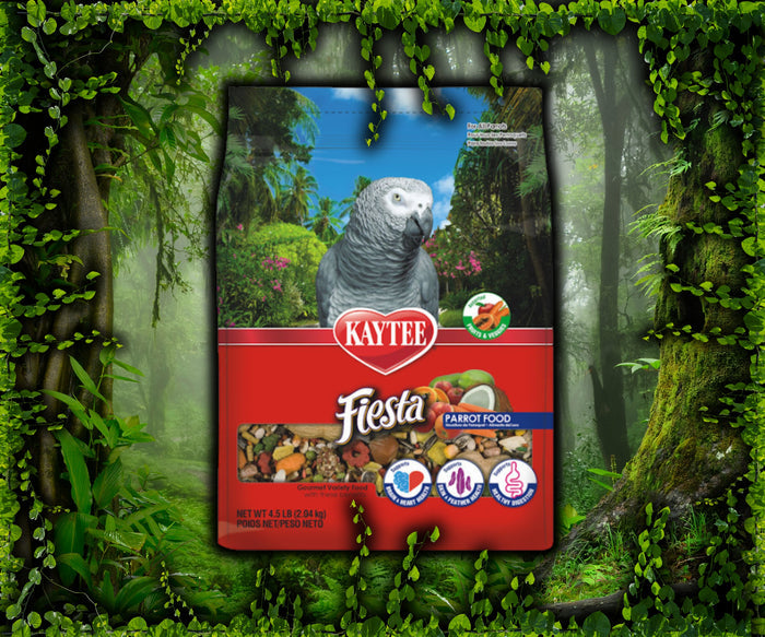 Kaytee Fiesta Parrot Food 4.5 Lb