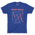 KERRY WOOD 20 STRIKEOUT SCORECARD. - OBVIOUS SHIRTS