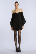 Lace Detail Cocktail Dress