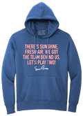 LET'S PLAY TWO! (HOODED SWEATSHIRT) - OBVIOUS SHIRTS