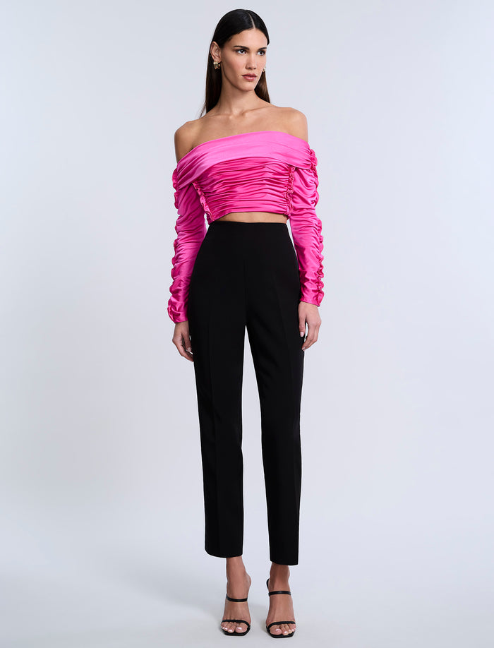 Lettuseruffle Off Shoulder Top