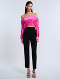 Lettuseruffle Off Shoulder Top