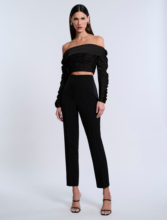 Lettuseruffle Off Shoulder Top