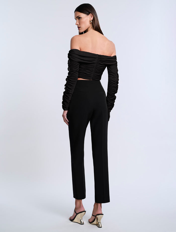 Lettuseruffle Off Shoulder Top