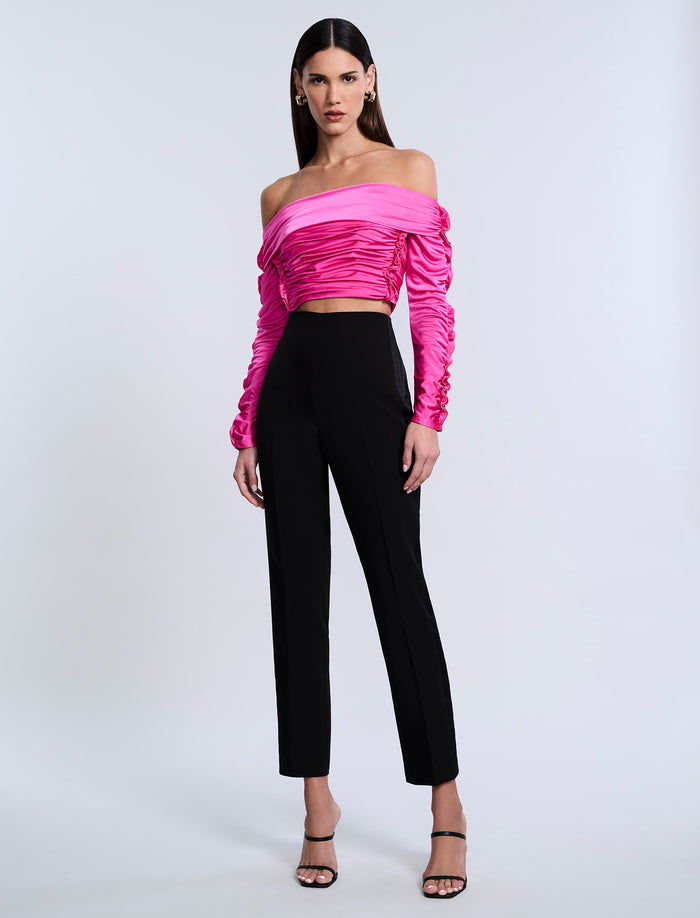 Lettuseruffle Off Shoulder Top