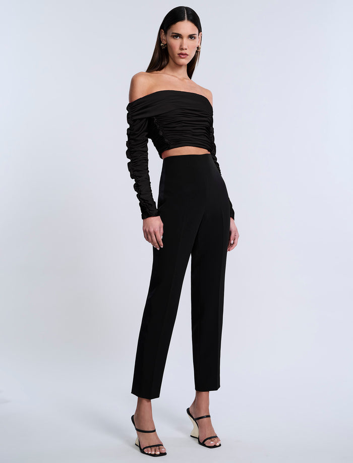 Lettuseruffle Off Shoulder Top