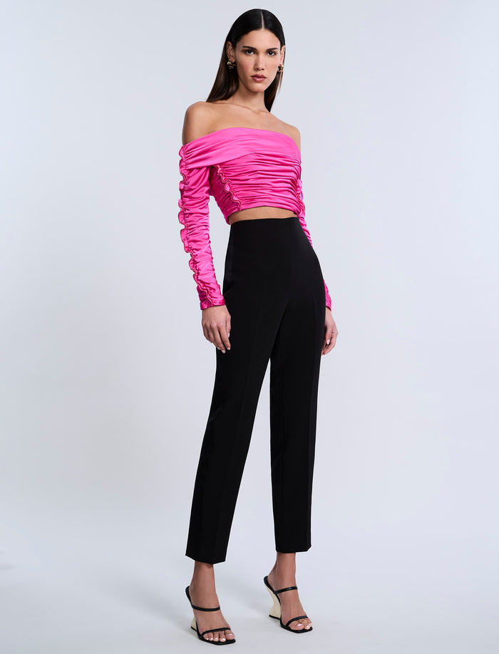 Lettuseruffle Off Shoulder Top