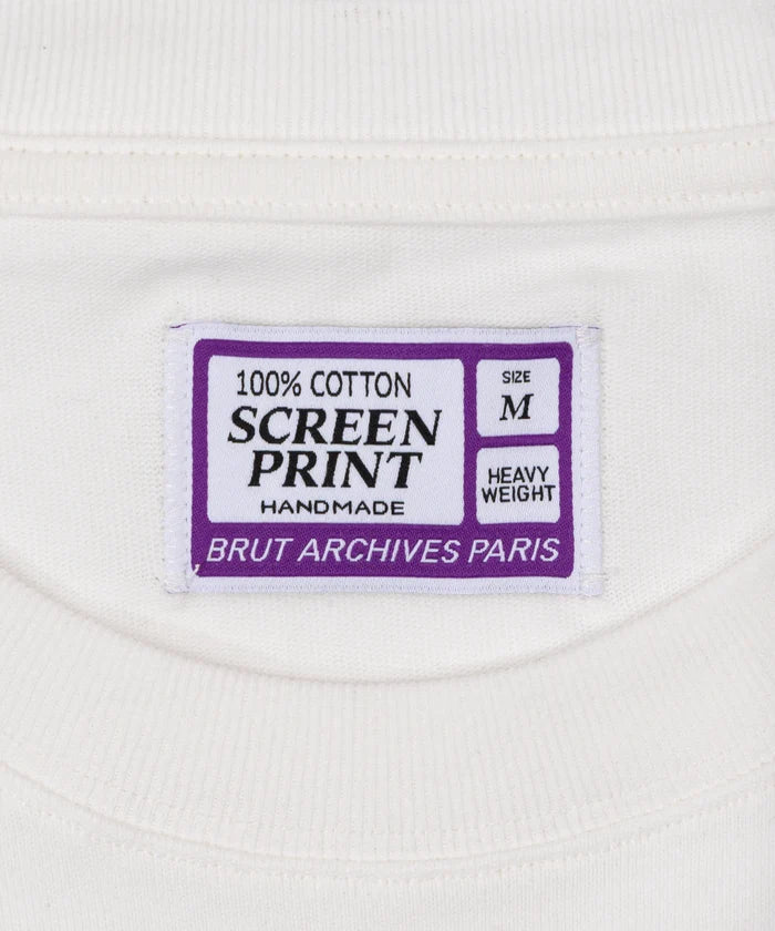 LIBERTY ARCHIVES TEE T-Shirts X-SMALL / WHITE - BRUT Clothing