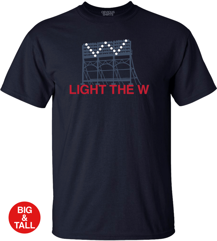 LIGHT THE W. (BIG & TALL) - OBVIOUS SHIRTS