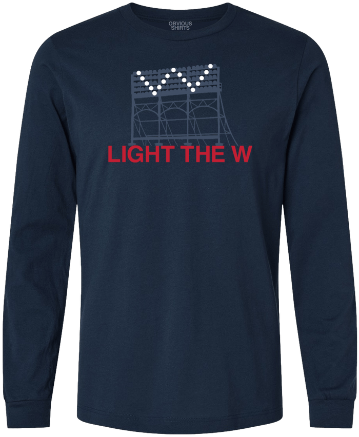 LIGHT THE W. (LONG SLEEVE) - OBVIOUS SHIRTS