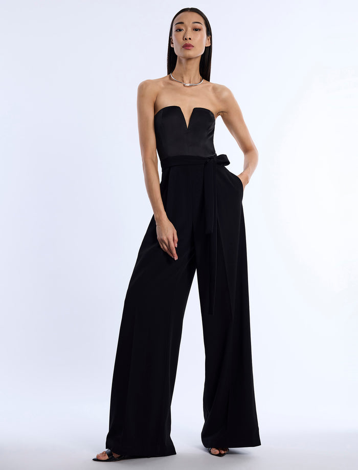 Mixed Media Jumpsuit