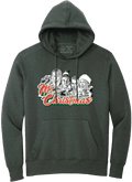 MT. CHRISTMAS (FOREST GREEN HOODED SWEATSHIRT) - OBVIOUS SHIRTS