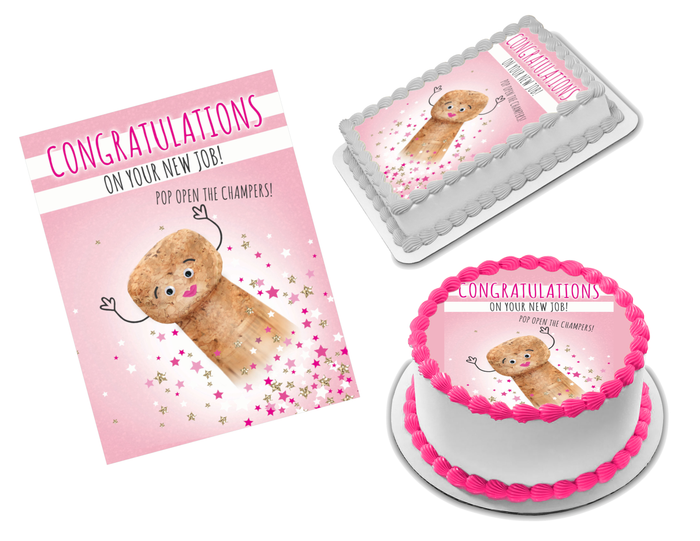 New Job Edible Image Frosting Sheet #4 (70+ sizes)