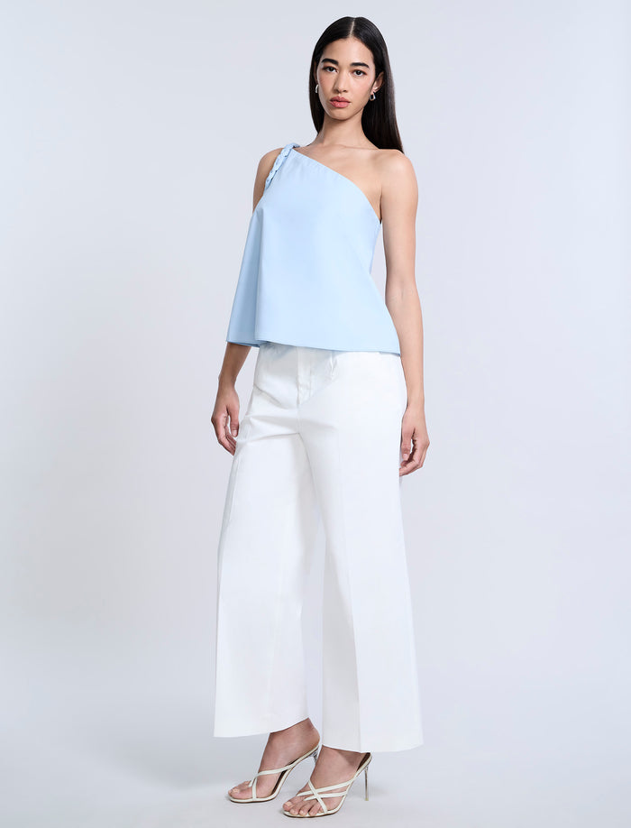 One Shoulder Braided Top
