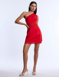 One Shoulder Mini Dress