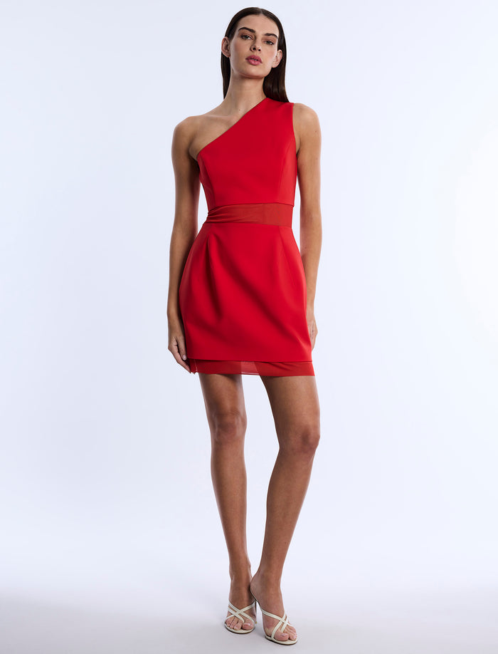 One Shoulder Mini Dress