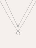 Pack 2 Collares Spark + Mini Moonset Plata