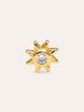 Pendiente Suelto Solea Sparks Plata Baño Oro