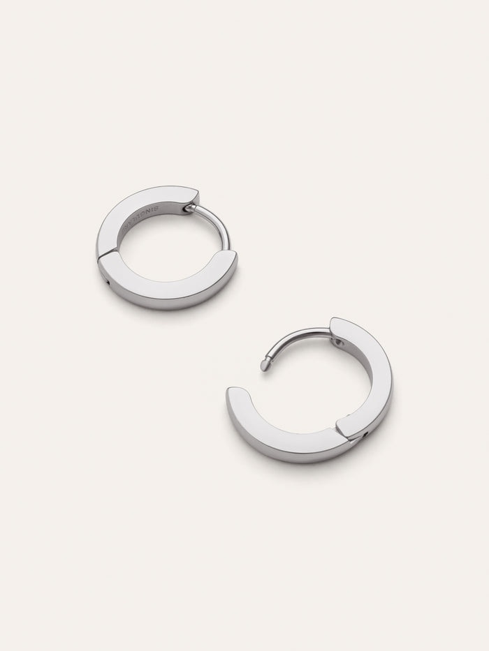 Pendientes Aro 10mm Acero
