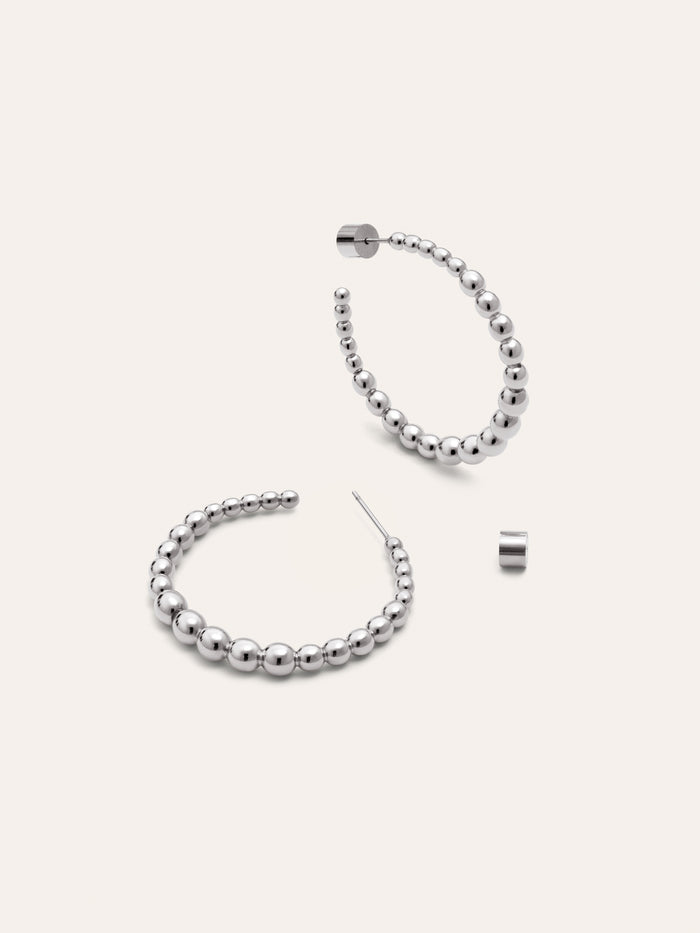 Pendientes Aro Bomb Acero