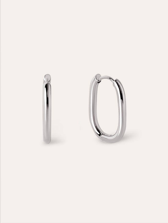 Pendientes Aro Bossa Acero