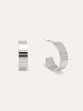 Pendientes Aro Gear Acero