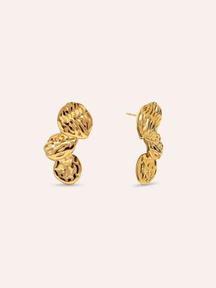 Pendientes Áurea Acero Baño Oro