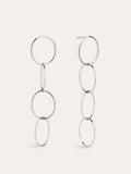 Pendientes Circles & Circles Acero