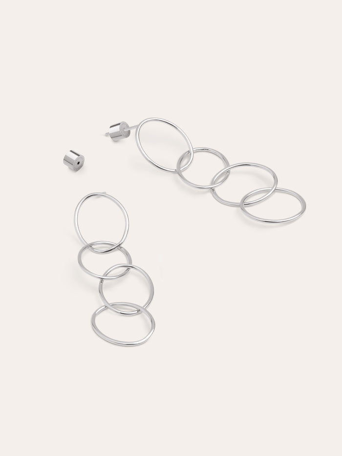 Pendientes Circles & Circles Acero