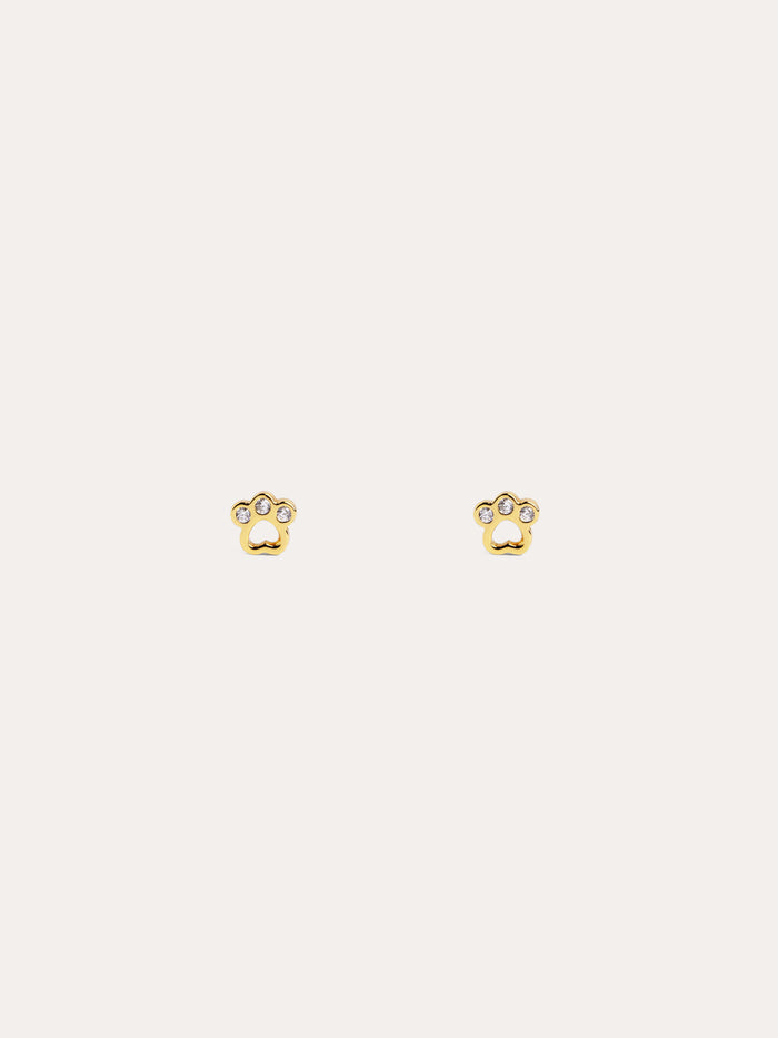 Pendientes Kids Paw Oro