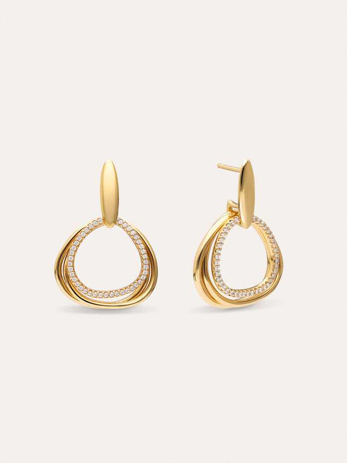 Pendientes Oria Baño Oro