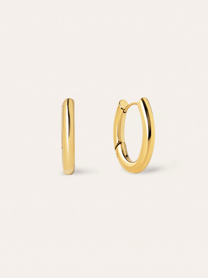 Pendientes Samba Acero Baño Oro